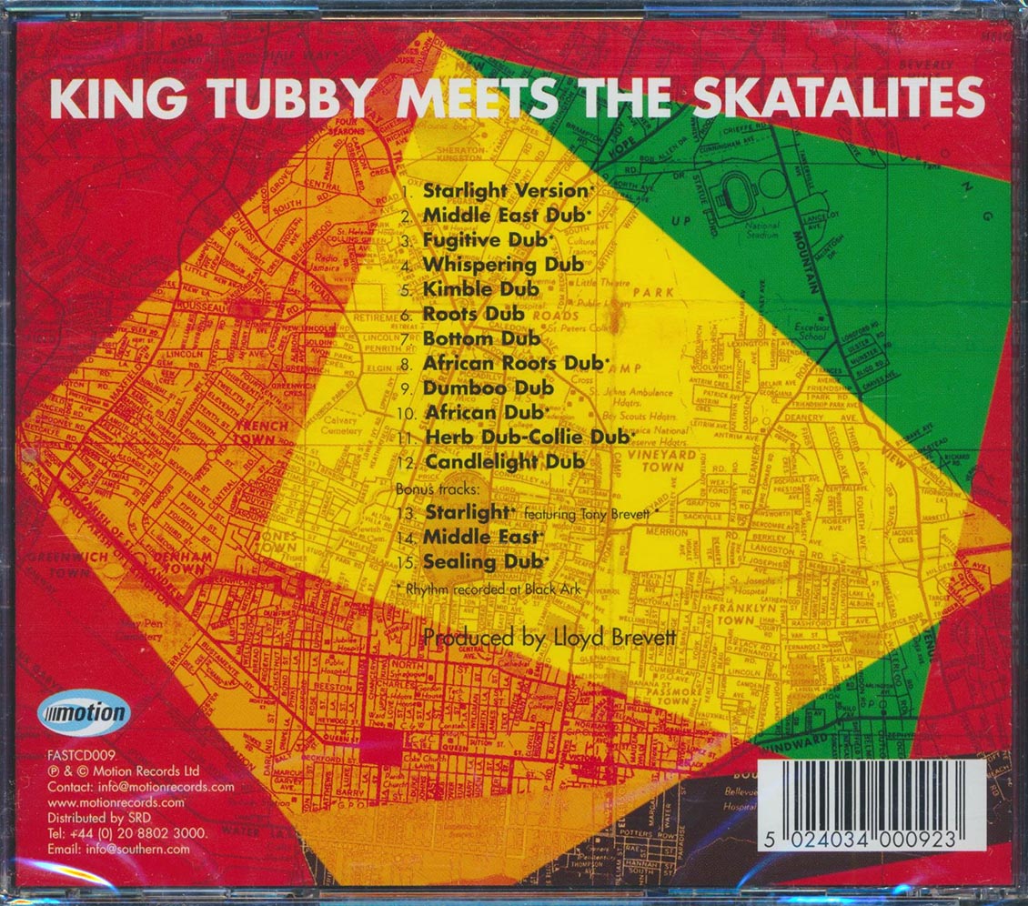 The Skatalites - Legendary Skatalites In Dub: The Skatalites Meet