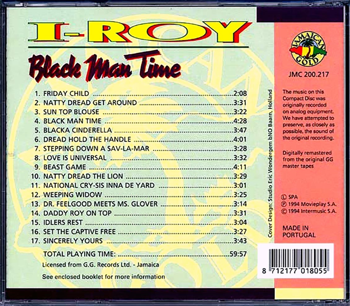 I Roy - Black Man Time