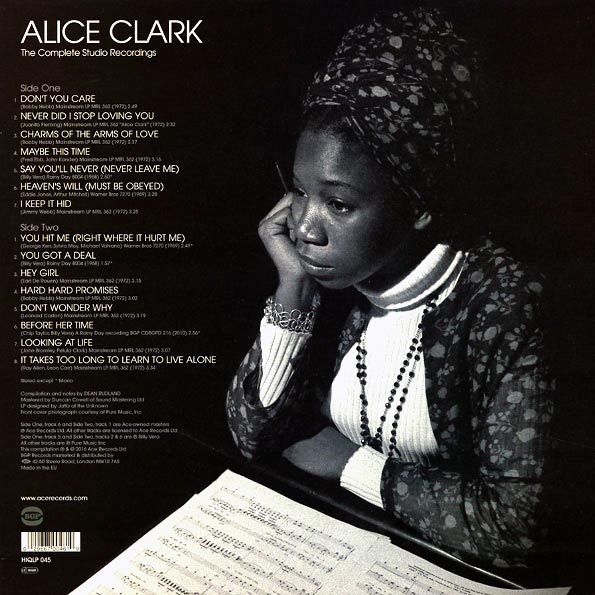 Alice Clark - The Complete Studio Recordings