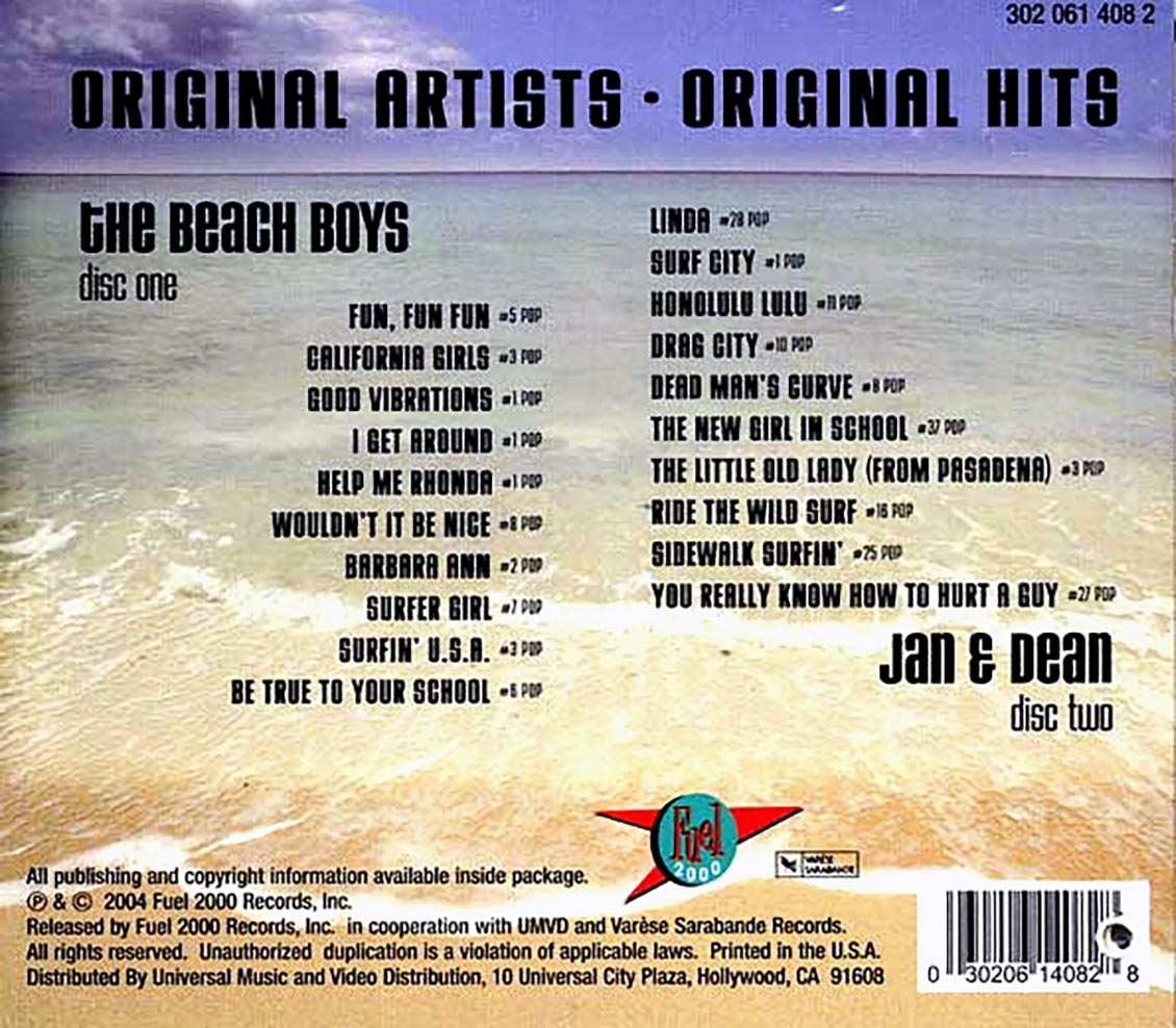 Beach Boys, Jan & Dean - Beach Boys Greatest Hits + Jan & Dean