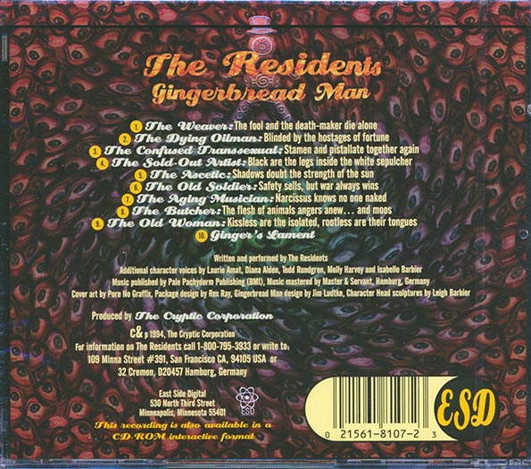 The Residents - Gingerbread Man