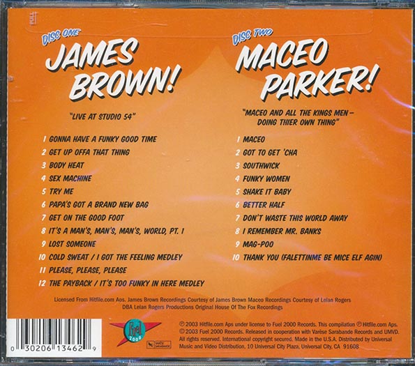 James Brown, Maceo Parker - The Greatest Soul On Earth! Live At