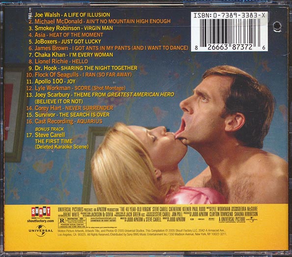 The 40 Year-Old Virgin: Original Motion Picture Soundtrack