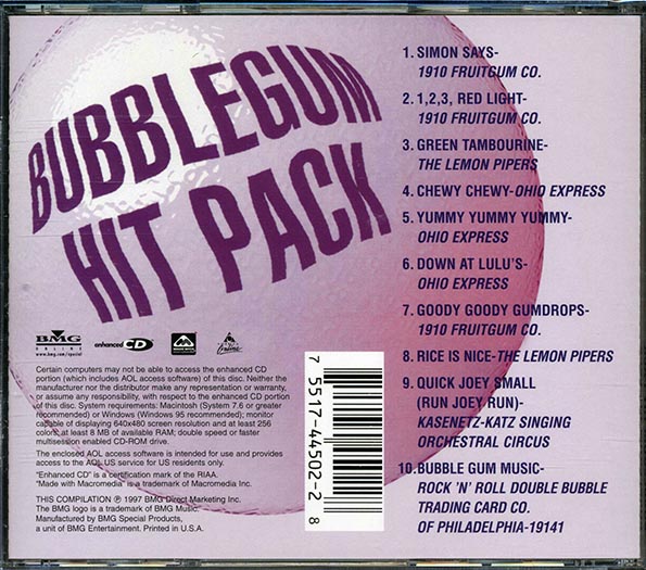その他 Bubblegum [CD] Amazon.com: Bubblegum Hit Pack: CDs & Vinyl