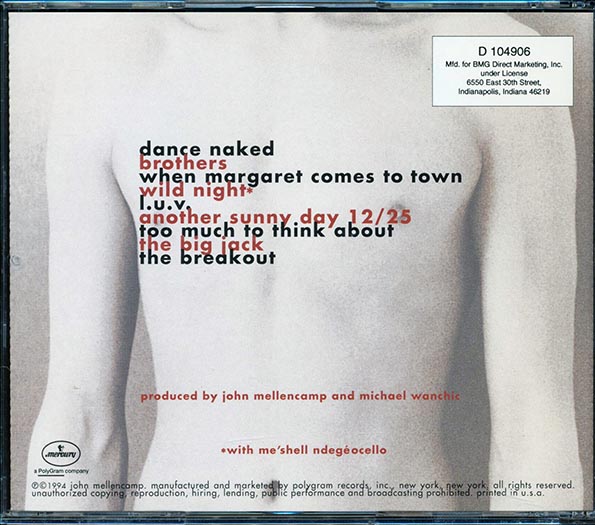 John Mellencamp - Dance Naked