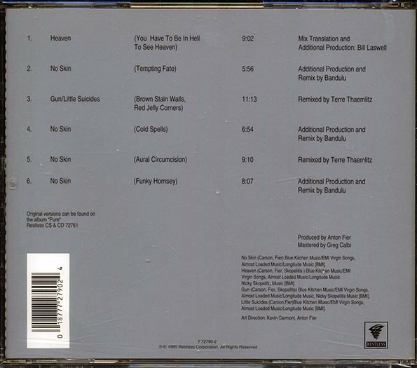 THE GOLDEN PALOMINOS『THE PURE REMIX EP』 The Golden Palominos - No Thought, No Breath, No Eyes, No Heart