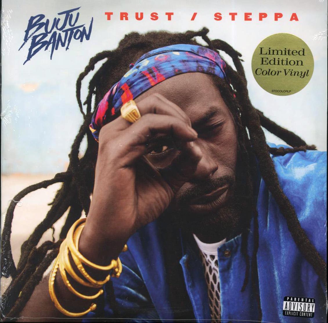 洋楽 BUJU BANTON / TRUST & STEPPA Buju Banton - Buju Banton-Trust / Steppa [Clear/Blue Splatter 10