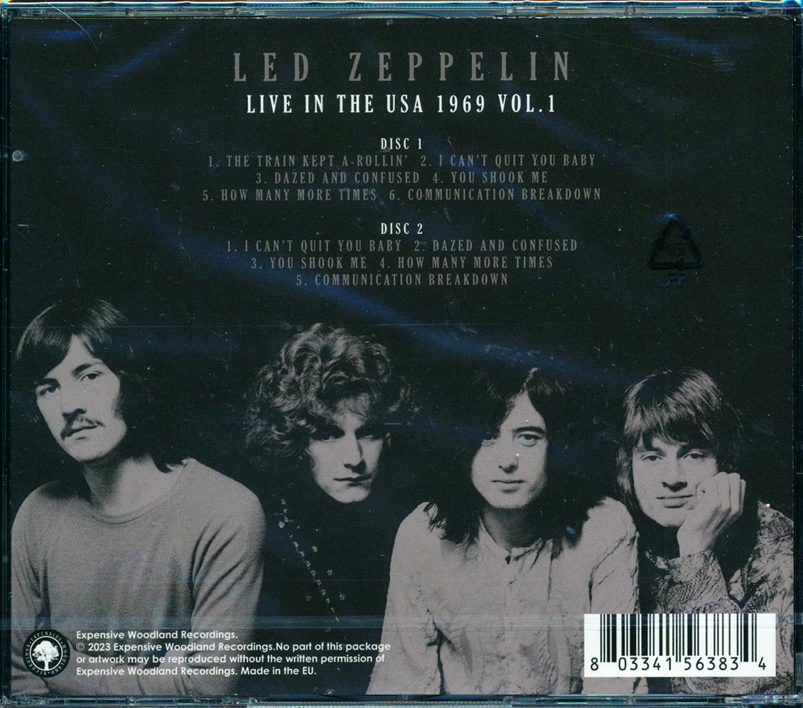 LED ZEPPELIN 1969 15CD BOX 未開封品 WLR-2193
