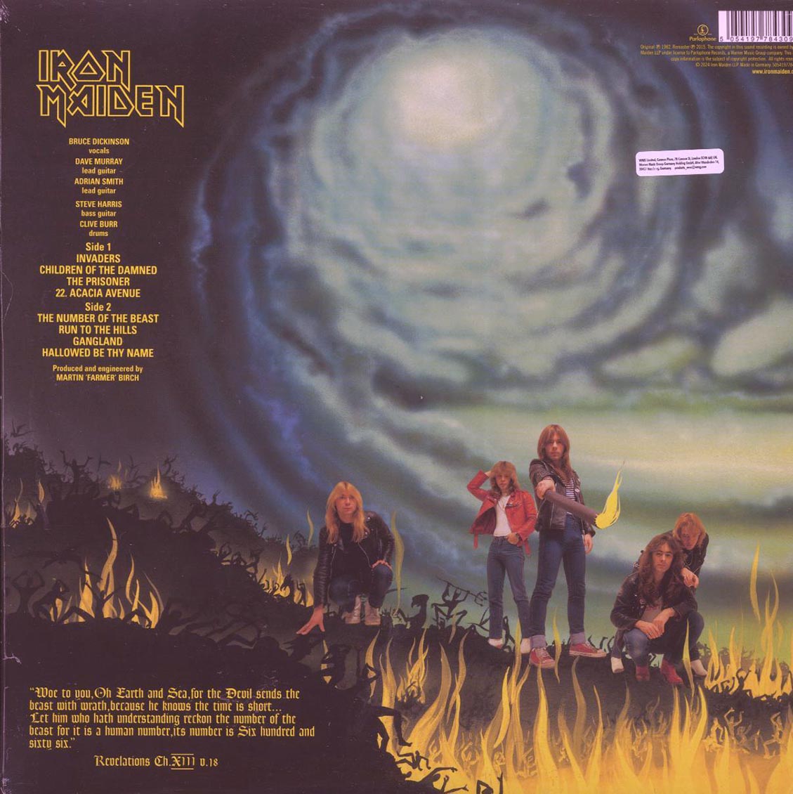 Iron Maiden The Number of the Beast レコード Iron Maiden - The Number Of The Beast - Vinyl | Nuclear Blast